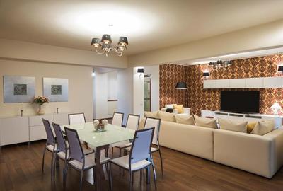 Apartament cu 3 camere semidecomandat, mobilat în Ultracentral