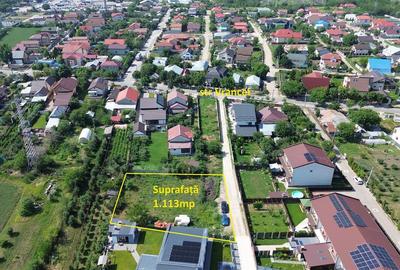 Teren intravilan in suprafata de 1.113 mp zona Strada Vrancei - 1