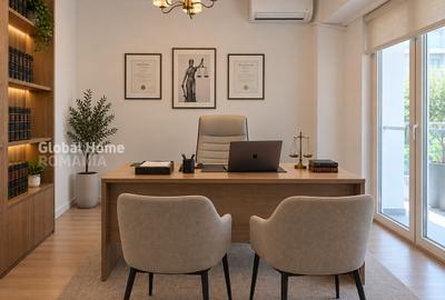 2 Camere  Office + Terasa | Posibilitate Mobiliare | Unirii - Corneliu Coposu - 24