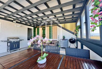 Penthouse cu 2 camere + terasa (55mp), parcare, bloc cu lift, etaj 7/7 - 13