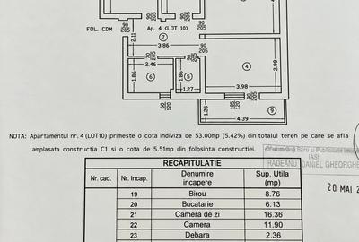 3 Camere 68mp Etajul 1 /2 - Valea Lupului  - Facilitati de relaxare - Loc de parcare - 14