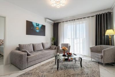 Apartament cu 2 camere semidecomandat, mobilat în Dobroești