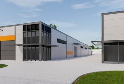 HALĂ INDUSTRIALA NOUĂ DE VÂNZARE CU PANOURI FOTOVOLTAICE - 2