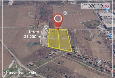 Teren Construcții intravilan de 15600 mp, în Dragomirești-Vale