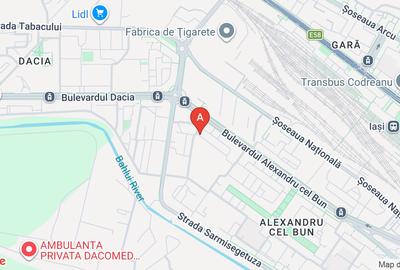 Garsonieră decomandată, mobilată în Alexandru cel Bun