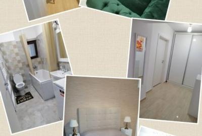 Apartament 2 camere, bloc nou, finisaje moderne, mobilat - din 15 iunie - 16