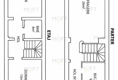 Duplex modern 3 camere | Primăverii | Intrare separată | Garaj - 19