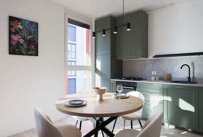 Apartament cu 2 camere nedecomandat în UTA