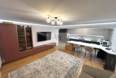 Apartament cu 4 camere semidecomandat, mobilat în Bună Ziua