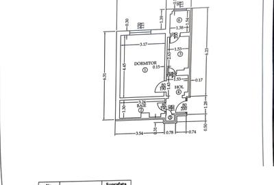 ROANDY-Garsoniera renovata,complet mobilata si utilata-9 Mai - 6