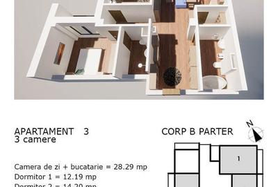 Apartamente NOI cu CF,  Corneliu Coposu, direct la dezvoltator! - 4