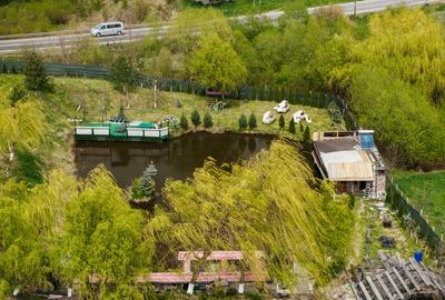 Teren de 6000mp, iaz cu peste, livada de nuci - Ilisesti - 30 km de Suceava - 20