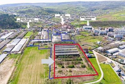 Teren industrial de vânzare 13.000mp Tomești - Iași - Str. Stupinelor - 3