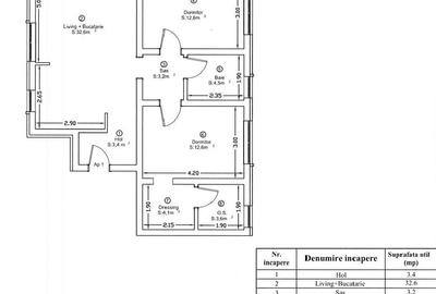 Dumbrăvița | 3 Camere | 76,6 mp | Grădină 46.5 mp | 2 Băi | Dressing | 2 Parcari - 29