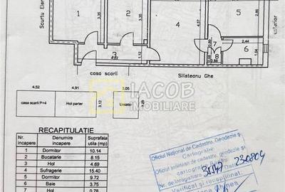 Str. Neagoe Voda, 3 camere, etaj 3, Bacau - 3