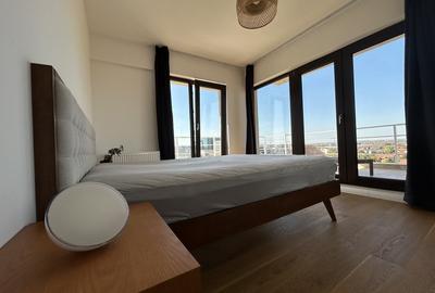 Penthouse 80 mp in Pipera — vedere panoramica si balcon de 36 mp jur imprejur - 15