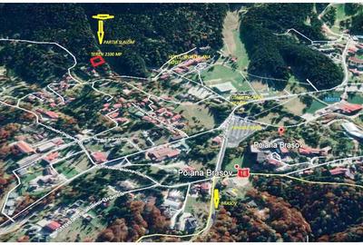 Teren Construcții intravilan de 2100 mp, în Poiana Brașov