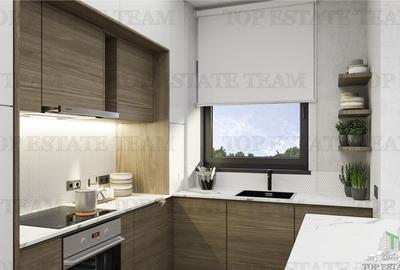 Apartament 2 camere, incalzire in pardoseala, finisaje premium, in complex rezid - 5