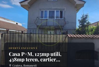 Casă individuală cu 4 camere în Romanești
