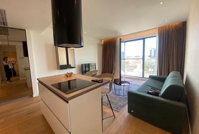 Apartament cu 2 camere semidecomandat, mobilat în Herăstrău