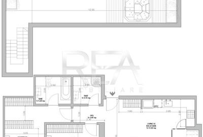 Penthouse cu terasa rooftop Matei Voievod - 12