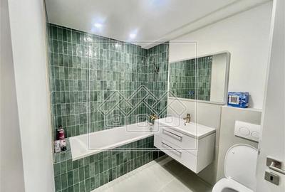 Penthouse nou  - 2 camere, 2 bai si balcon - intabulat - 4