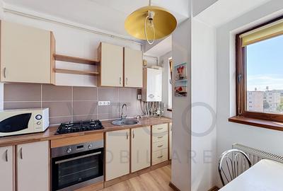 Apartament cu 1 cameră, 36 mp, CT, AC, balcon 5 mp, zona Iulius Mall - 6