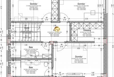 Vila P+1 cu Pompa de Caldura - 5 camere - 300mp Teren - Otopeni Odaile - 4