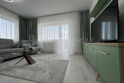 Apartament cu 3 camere decomandat, mobilat în Tractorul