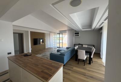 Apartament cu 4 camere decomandat, mobilat în Băneasa