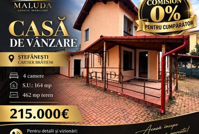 Casă individuală cu 4 camere în Ștefănești