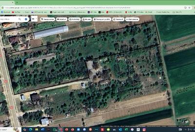 Teren 15000 mp,intravilan, deschidere 76 ml la DN 5A , com.  Hotarele, - 1