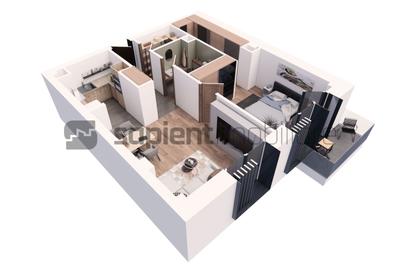 Apartament nou, modern cu 2 camere - Ultracentral -  Cuza Voda - 2