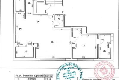 13 Septembrie - 3 Camere - 92 mp - 3 Bai - Bloc 2007 - COMISION 0% - 20