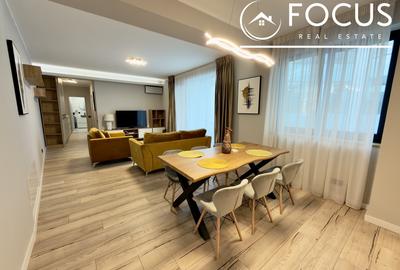 Apartament cu 3 camere semidecomandat, mobilat în Romană