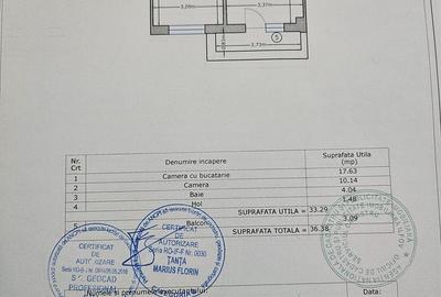 APARTAMENT TIP STUDIO, STR. REZERVELOR, MILITARI REZIDENCE - 12