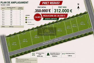 ❇️31,2 euro/mp - Teren intravilan LOTIZAT / Bragadiru❇️ - 1