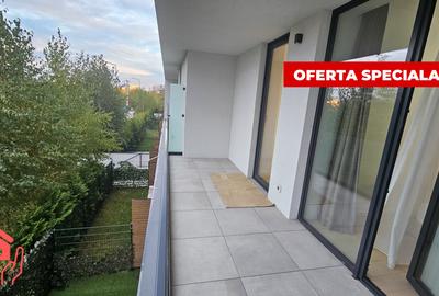 Baneasa Shopping City(THE IVY)-3 camere, 104 mp, mobilier ROVERE, terase, garaj! - 2