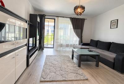 Apartament cu 2 camere semidecomandat, mobilat în Între Lacuri