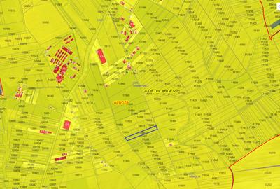 Teren Construcții extravilan de 9500 mp, în Albota