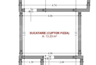 Spațiu comercial, de 45.00 mp, în Central