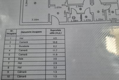 3 Decomandate Mazepa 2 68mp etaj 5 lift  CT AC 88900E - 10