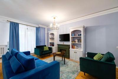 Apartament LUX ultracentral | 79 mp + terasă 50 mp | Saună proprie | Parcare sub - 8