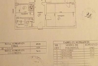 Apartament 3 camere | Decomandat| 3 minute Metrou Muncii | Calea Călărașilor - 17