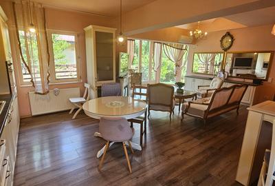 Casa 120 mp utili,600 mp teren,mobilata si utilata elegant,Balotesti. - 3