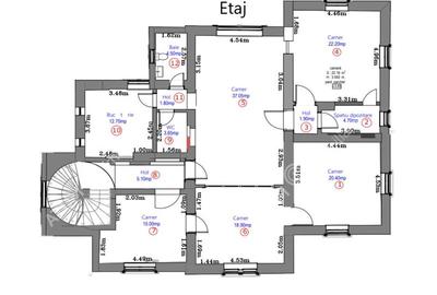 Vila cu 609 mp utili si teren de 950 mp in Sibiu zona Ultracentrala - 11