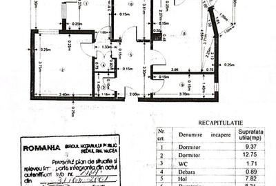 Apartament cu 3 camere decomandat în Central