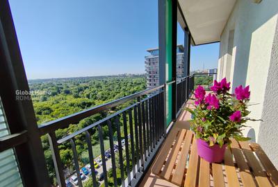 Asmita Gardens | Etaj 13 | Terasă 30 mp | Vedere Superbă Delta Văcărești|parcare - 14