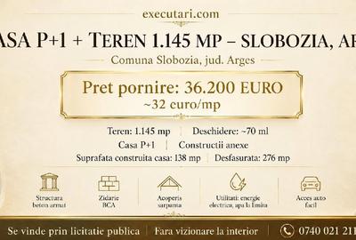 Casă individuală cu 5 camere în Slobozia