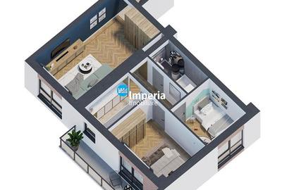 TVA inclus!Apartament nou  3 camere, Platou GALATA - 10
